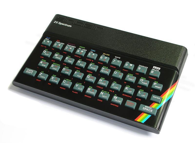 1982. The ZX Spectrum released in the