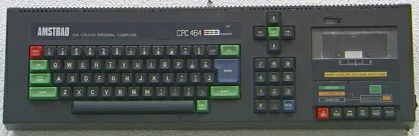 1984. The Amstrad CPC 464 was one of the most successful computers in Europe with more than two million computers being