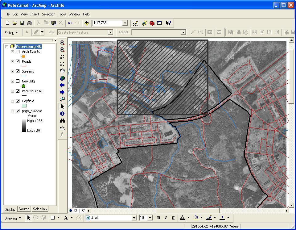 Module 6 Exercise Take a little time to explore different drawing and editing functions available in ArcMap.