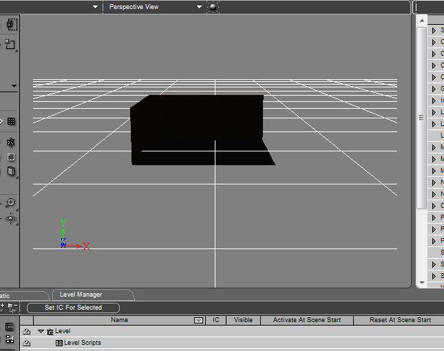 3 3. Objek set.nmo akan dipaparkan di 3D Layout. 4.