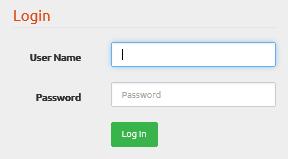 3. On the Login Page, enter your User Name and password, and then press Enter or click the