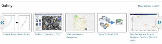 about the new gallery of geoprocessing tools and analysis hosted on ArcGIS Online