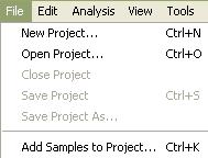 2.5 Performing Data Analysis 1. Import the raw data files (.