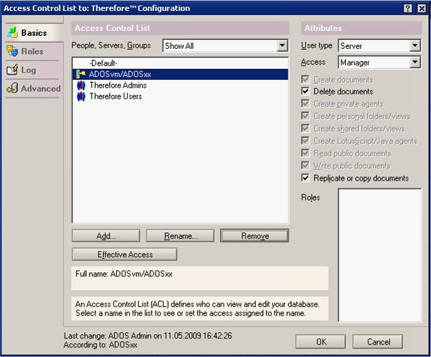 4. Preparing the Lotus Notes Target Database Template The source code necessary for the Therefore Lotus Notes Connector will be added to the Notes Template of the Database, which should be enabled