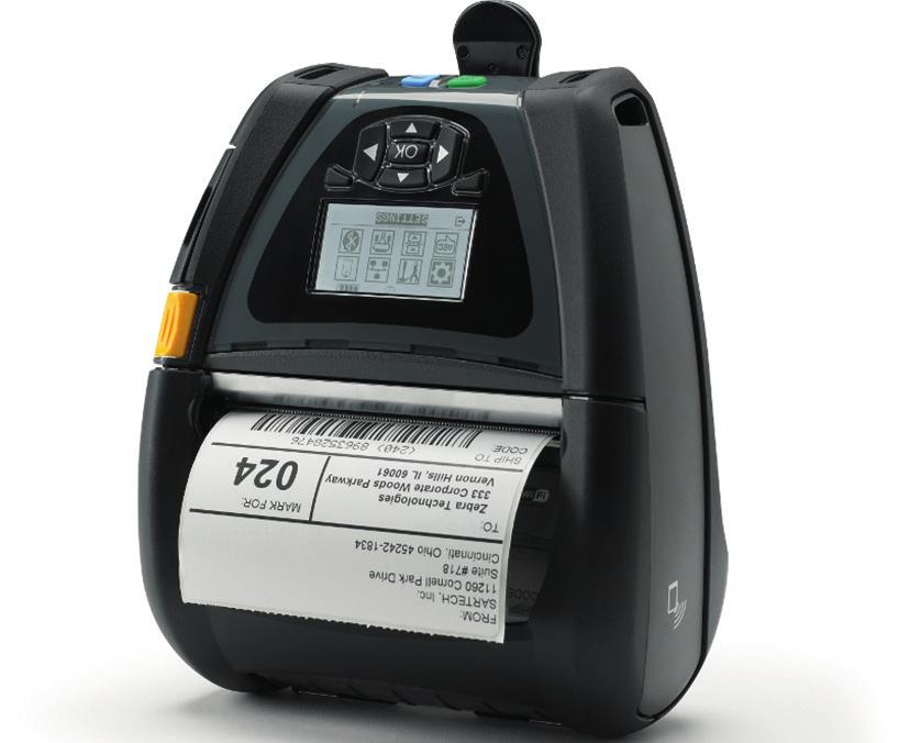 QLN420 MOBILE PRINTER QLn420 Mobile Printer Zebra s popular QL family of direct thermal mobile label and receipt printers has built a highly satisfied following based upon its proven drop-resistant