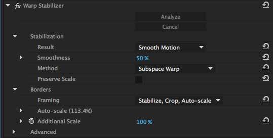 A setting of 200% would have your footage play back twice as fast while a setting of 50% will have your footage playback at half speed.