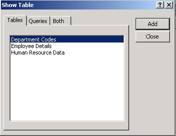 5.2.4 Table Relationships One-To-One Relationship Click on the Tools menu and select Relationships.