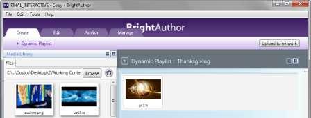 3. BrightAuthor 2.2 Network Features There are some general network updates and new features in BrightAuthor 2.