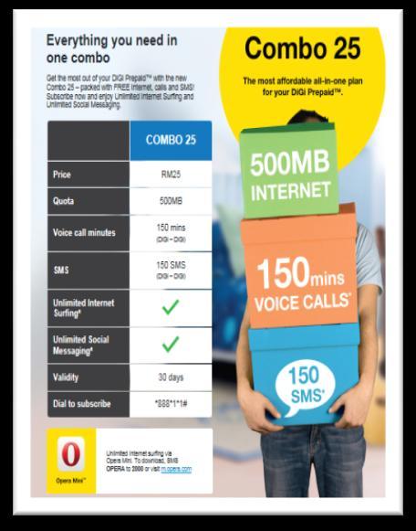 calls and internet with DiGi Encouraging