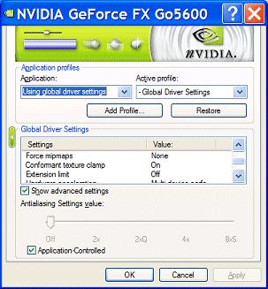 12 NVIDIA Advanced Driver Settings Examples NVIDIA Advanced Driver Settings 1 Make sure you have created and saved at least one custom color profile from the Color Correction page.