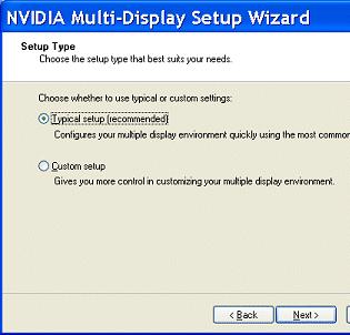 NVIDIA Display Wizard