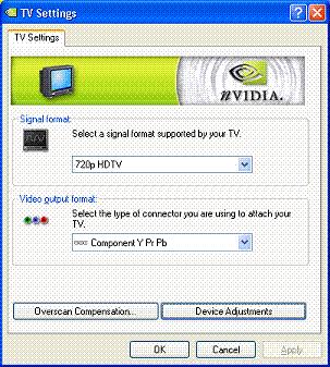 Chapter 6 Configuring HDTV Figure 6.