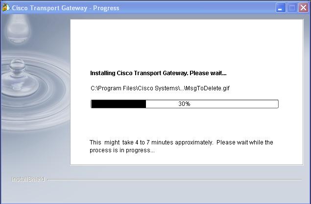 Install the Transport Gateway for Solaris Chapter 4 Step 12 Once the installation process is completed, you will get a confirmation message informing that