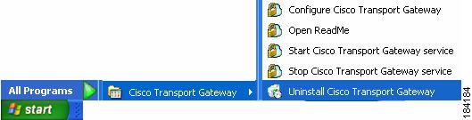 Uninstall the Transport Gateway for Windows Uninstall the Transport Gateway for Windows This section describes the process for uninstalling the Transport Gateway.