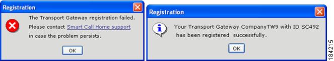 Register and Configure the Transport Gateway After completing the Transport Gateway registration, the Transport Gateway ID and Transport Gateway password will be used.