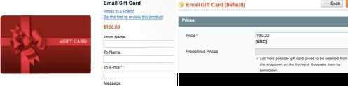 Use Pre-Generated Codes allows pre-generating codes for selected type of a Gift Card product.