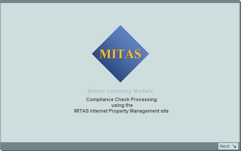 Slide 1 - Title using the MITAS