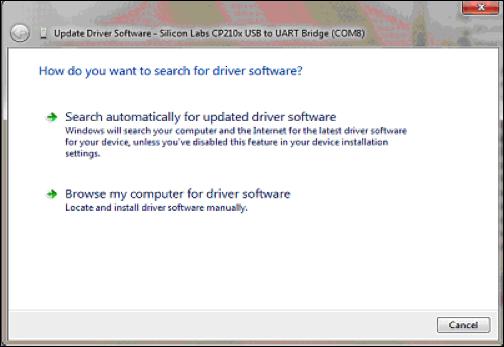 This warning will appear if DataHub detects that Windows automatically updated the driver to version 6, which is not stable.
