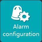 Chapter 8 Alarm Configuration Click icon on the Control Panel, entering the alarm configuration interface.