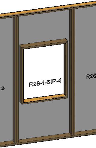 5.1.6 Opening Marker: SIP Window Basic Framing (Window - Style A) This marker was designed to be applied on windows. It will create a boundary framing around the window opening.