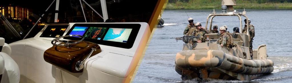 Commercial and Military marine applications High-temperature performance without active