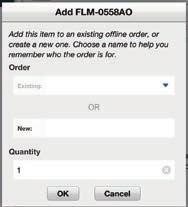 the Pending Offline Orders menu Helpful Tip: Pending Orders On your ipad home screen, your icon will show a notification if there are any pending