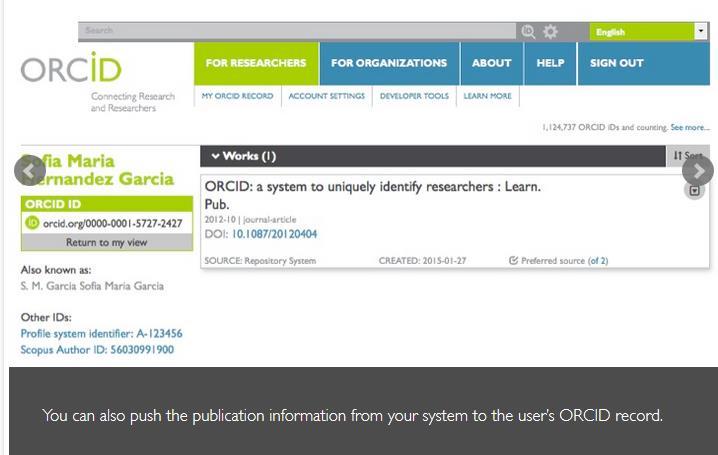 Link repositories 24 October 2016 orcid.