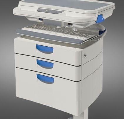 VX25 Computing Workstation The NEW VX mobile computing cart line offers maximum flexibility and a superior features / value relationship that gets you the most purchasing power from your budget.