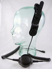 00 SPM-1743 SPM-1700 Series Skull Microphone Headset. Attaches to Hardhats. Mic. presses down on top of head, large speaker hangs over one ear.
