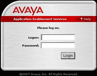 4. Configure Avaya Application Enablement Services The Avaya Application Enablement Services server enables Computer Telephony Interface applications to control and monitor telephony resources on