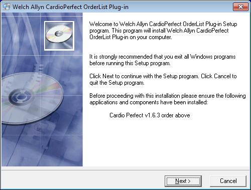 Client Installation 1. Double click the OrderList Plug-in client installer executable (OrderListClient.exe).