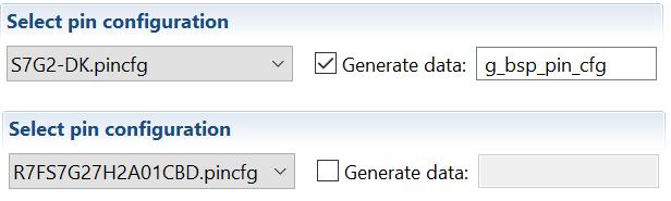 In IAR EW for Synergy, the pin-configuration files are not displayed in the Workspace window. To view it, you must open Windows Explorer and go to the project folder.