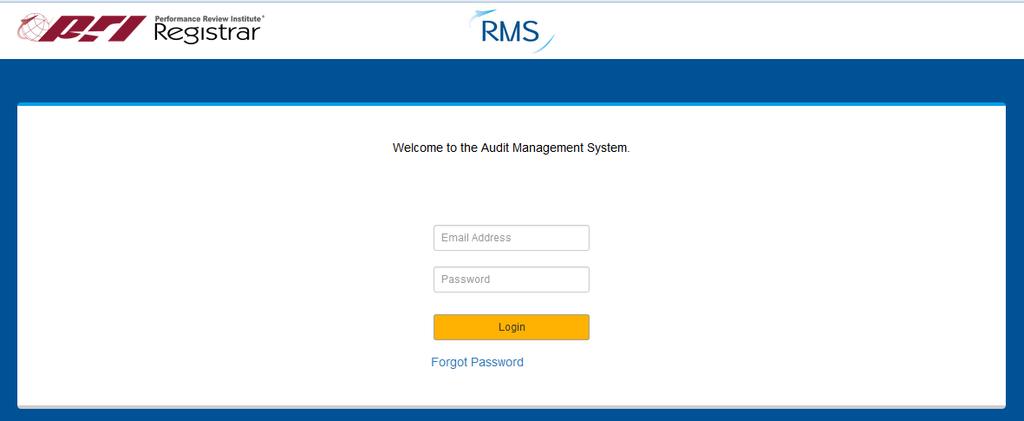 Login and Password Reset RMS Login Page Click on the link to go