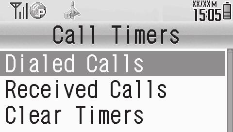 1 % S Settings S % S f Call/Video Call 2 Call Time & Cost S % Call Cost Check estimated call charges of the