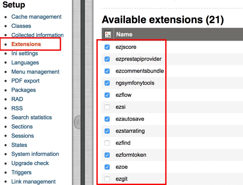 Locate the new extension in the list. Tick the checkbox next to the extension and click "Update" to activate the extension. Once activated, click "Regenerate autoload arrays for extensions".