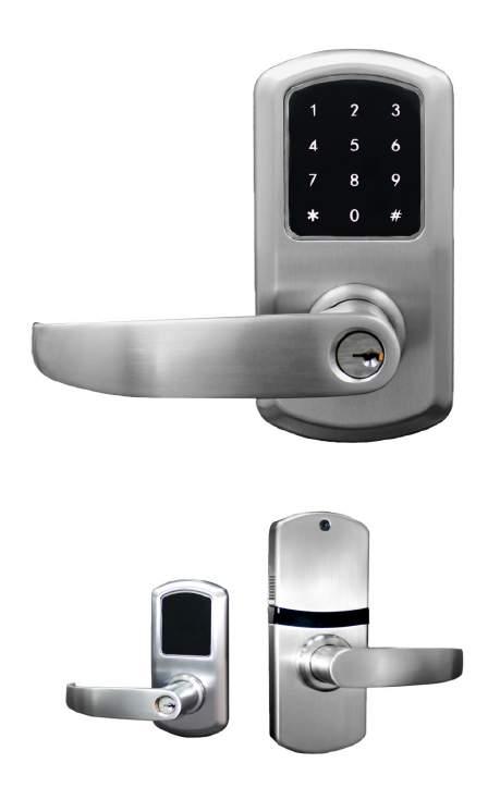 COMMON AREAS/ WORKS WITH BACK OF THE HOUSE CYLINDRICAL LOCKS RLME 100 & RLME 200 (WIRELESS OR BLE) ELECTRONIC SPECIFICATIONS Online or offline BLE wireless motorized MIFARE RFID and key pad