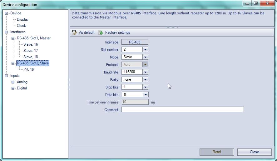 Functioning set jumpers on the interface card to the M position configure the interface using the ALP software (Menu>Device>Configuration) For detailed information about network interface