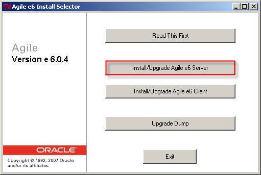Chapter 3 Installing Agile e6 Chapter 3 Installing Agile e6 Agile e6 is a client-server application that uses a database as the application and data repository.