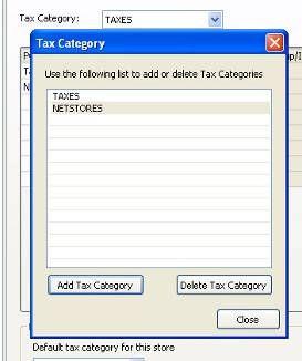 In the text entry box type NETSTORES. Then Click OK. 6. You have setup the NETSTORES Tax location successfully.