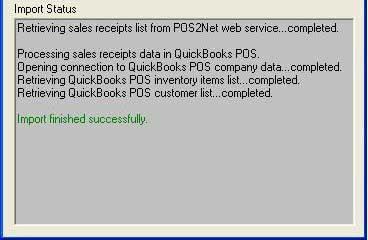 Import Sales Receipts to QBPOS from NetStores 1. To Import your sales receipts to QBPOS from your NetStores account. Start by clicking the Administration tab. 2.