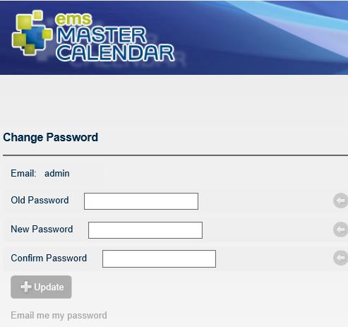CHAPTER 19: Change Your Password 3. In the Old Password field, enter your current password. 4. In the New Password field, enter your new password. 5.