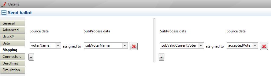 1 Map data between parent process and subprocess Subprocess data mapping allows you to transfer data and attachments from the parent Process directly to a variable in the Subprocess.