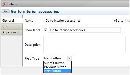 Next buttons by clicking on the button, then on General, and then change its Field Type. Figure 118.