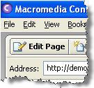Edit Page The Edit Page feature is used to make changes to a web site page using Contribute. To Begin: 1.