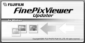 When you click Software Update in the Help menu, FinePixViewer connects to the Internet and looks for a new version of