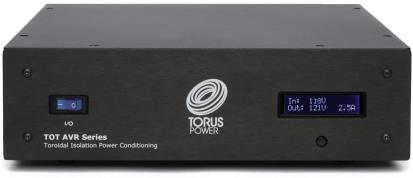 AVR SERIES: Torus Power AVR provides Automatic Voltage Regulation to the standard Torus Power features, thereby enhancing protection against voltage sags, brownouts and surges.