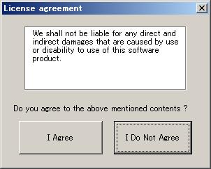 2.2.License agreement When PCT001Z-E is started for the first time or after macros have been enabled, the PCT001Z-E license agreement window (Fig. 4) appears.