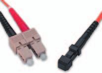 5/125 FC-9/2-LM LC to ST Duplex Multimode Patch Cord, 62.