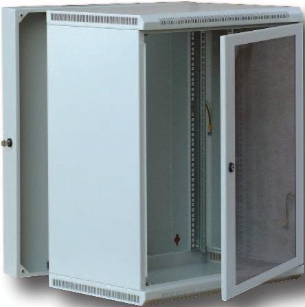 MDATA RACKS 19" Wall Mounted Racks Vent slots in the upper and lower part of the Signamax Wall Mounted Data Rack allow sufficient airflow inside.
