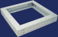 MDATA RACKS Accessories These base frames are suitable for all Signamax data racks and are used for fixing the rack to the floor to assure stability.